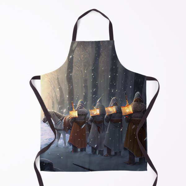 Item preview, Knights in procession in winter - fantasy. designed and sold by Maniock.