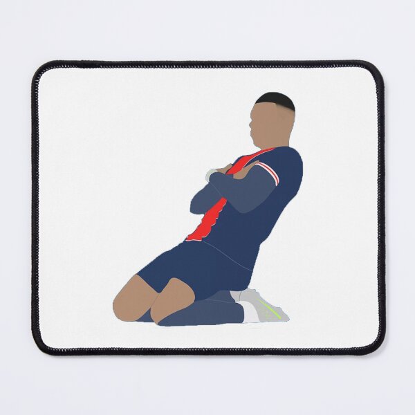 Item preview, Kylian Mbappe Jersey Art, Paris, Football Wall Art, Minimalist designed and sold by Fan-Shop.