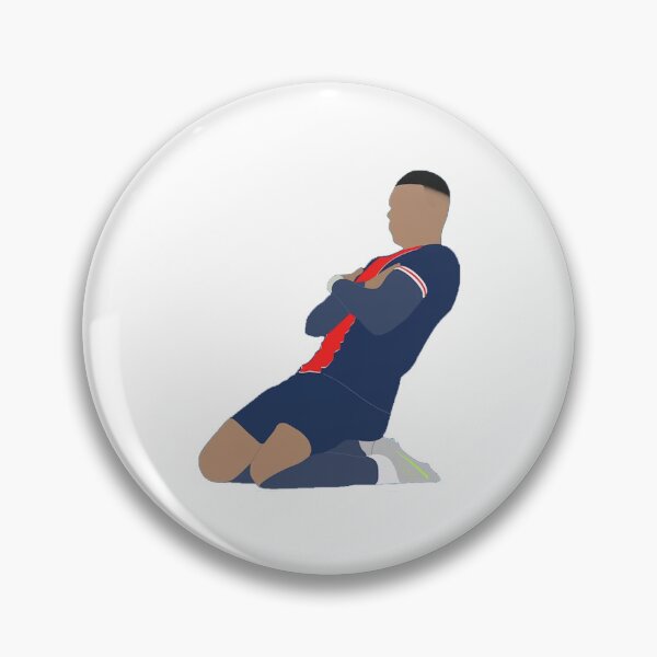 Item preview, Kylian Mbappe Jersey Art, Paris, Football Wall Art, Minimalist designed and sold by Fan-Shop.