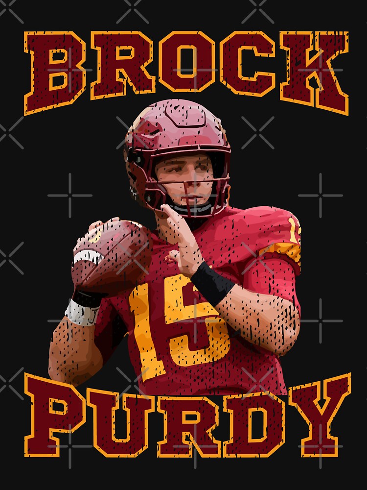 Brock Purdy Retro Brock Purdy Essential T-Shirt | Redbubble