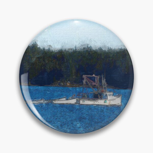 Item preview, Skiffs In Tow designed and sold by Finding Fortuity.