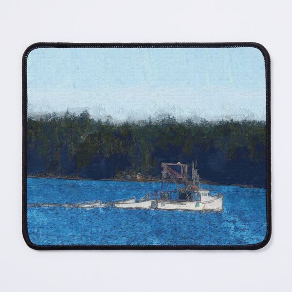 Item preview, Skiffs In Tow designed and sold by Finding Fortuity.