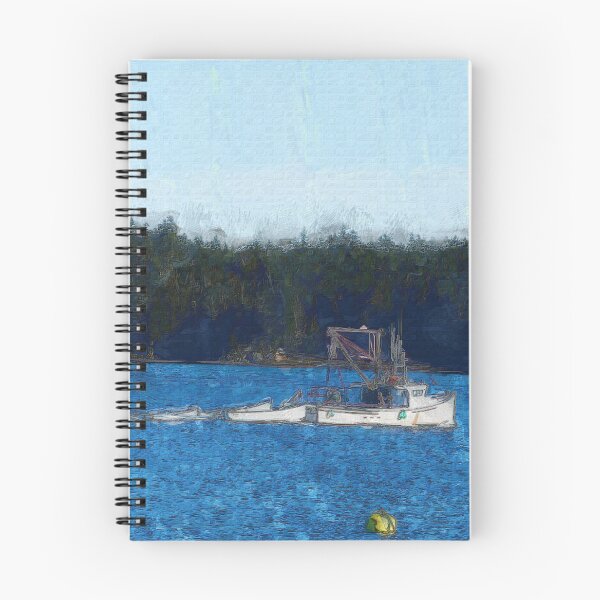 Item preview, Skiffs In Tow designed and sold by Finding Fortuity.