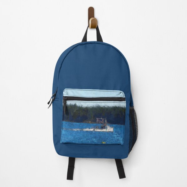 Item preview, Skiffs In Tow designed and sold by Leslie Montgomery Art.