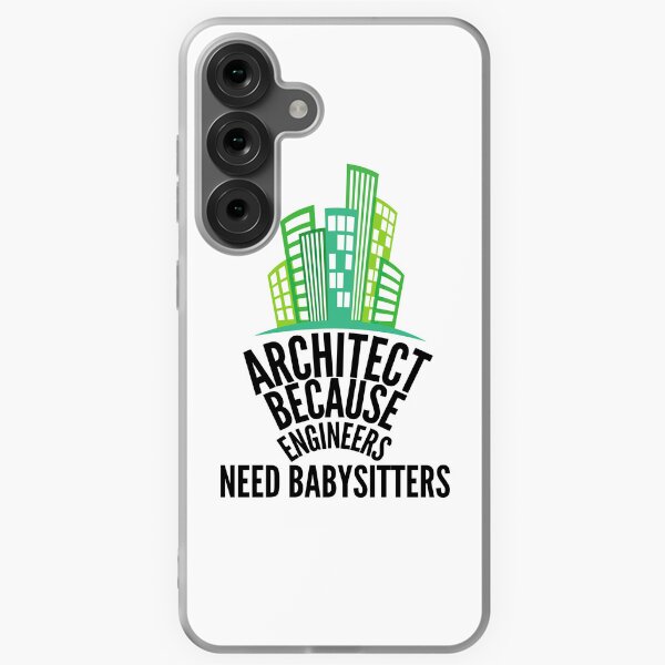 Item preview, Architect because engineers need babysitters designed and sold by Design Kingdom.