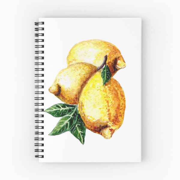 Item preview, Juicy lemons with green leaves designed and sold by aticaart.