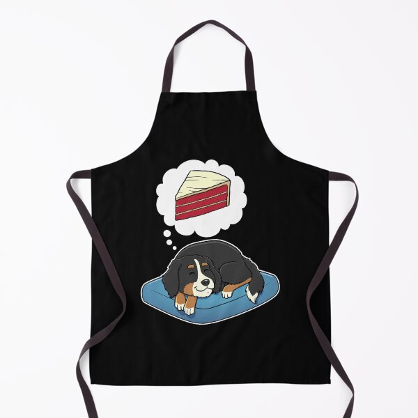 Artikelvorschau, Bernese Mountain Dog dreaming about Red Velvet Cake entworfen und verkauft von DoggieDelights.