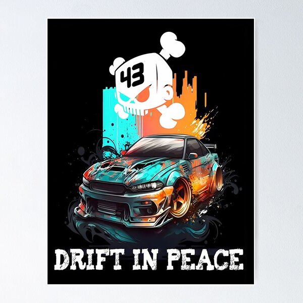 1965 Mustang In The Streets Rip Ken Block Poster Gift - Trends Bedding