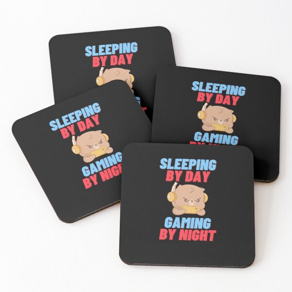 Item preview, Sleeping by day but Gaming by night designed and sold by GwagyArt.