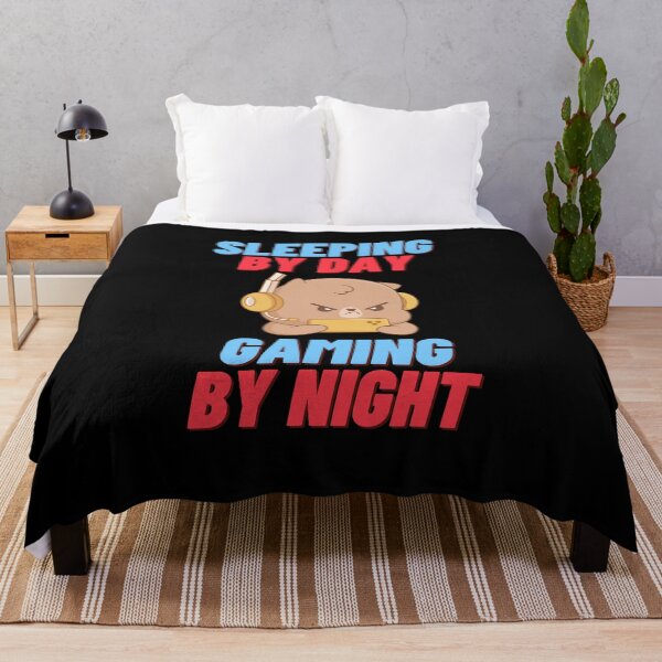 Item preview, Sleeping by day but Gaming by night designed and sold by GwagyArt.