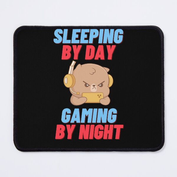 Item preview, Sleeping by day but Gaming by night designed and sold by GwagyArt.