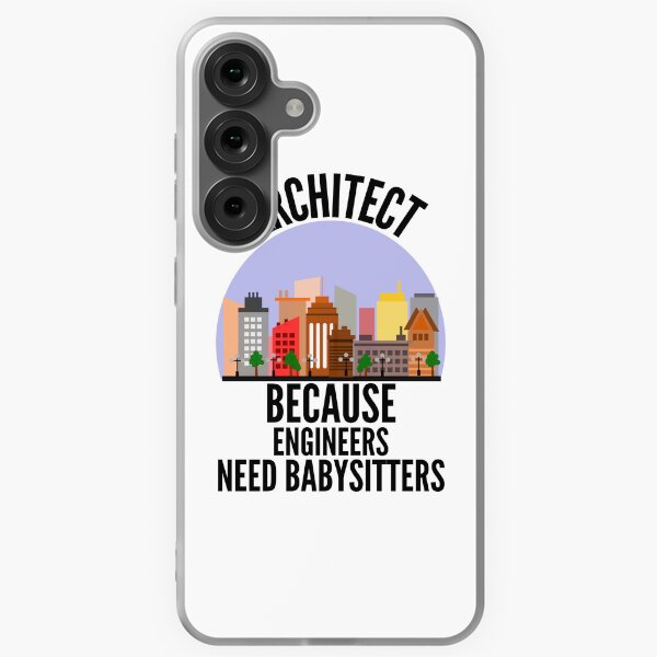 Item preview, Architect because engineers need babysitters designed and sold by Design Kingdom.