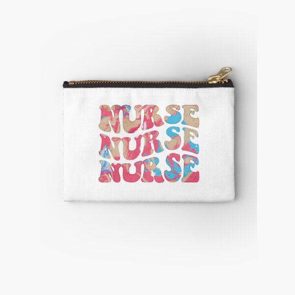 Item preview, Colorful Nursing Typography designed and sold by GrumpyFella.