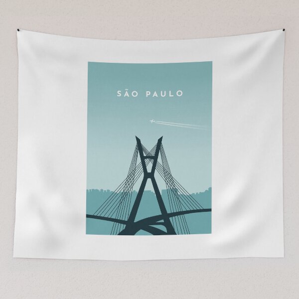 Item preview, Sao Paulo Brazil Minimal designed and sold by TKsuited.
