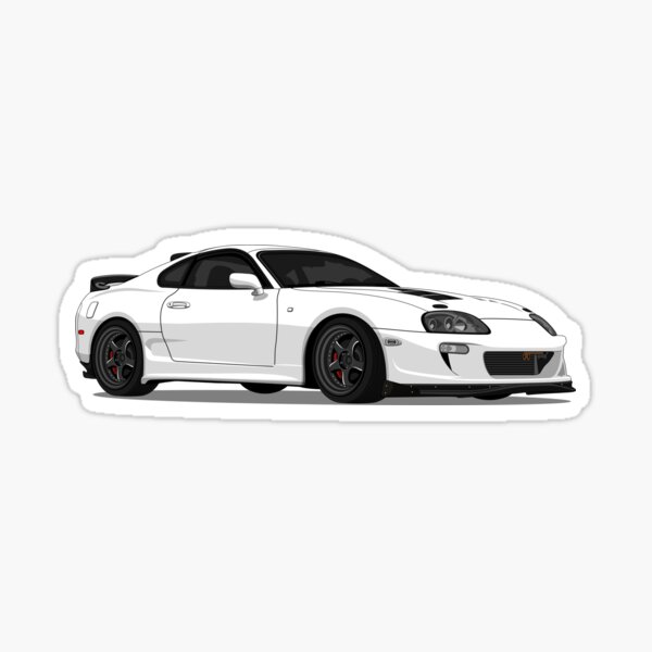 "Toyota Supra" Sticker for Sale by zero260 Redbubble