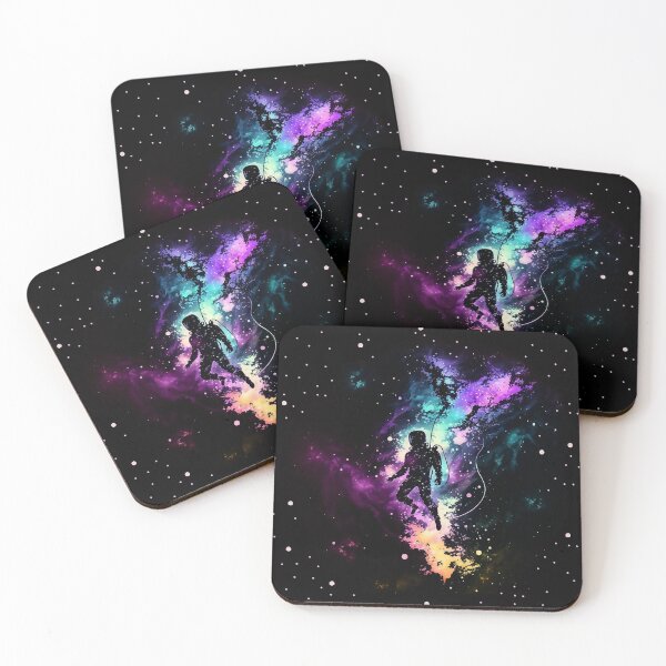 Item preview, Astronaut in space, nebula and planets designed and sold by BZAFE.
