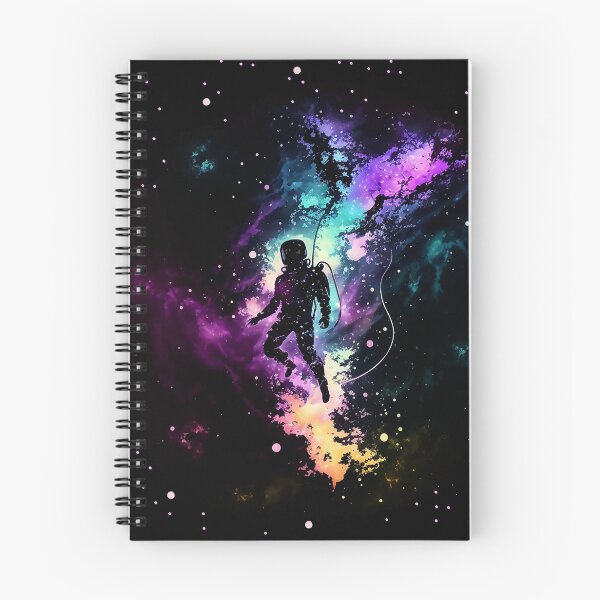 Item preview, Astronaut in space, nebula and planets designed and sold by BZAFE.