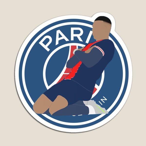 Magnet PSG maillot Mbappé - Sport La Plume dorée