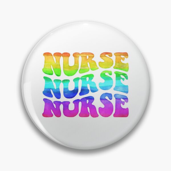 Item preview, Rainbow Nursing Typography designed and sold by GrumpyFella.