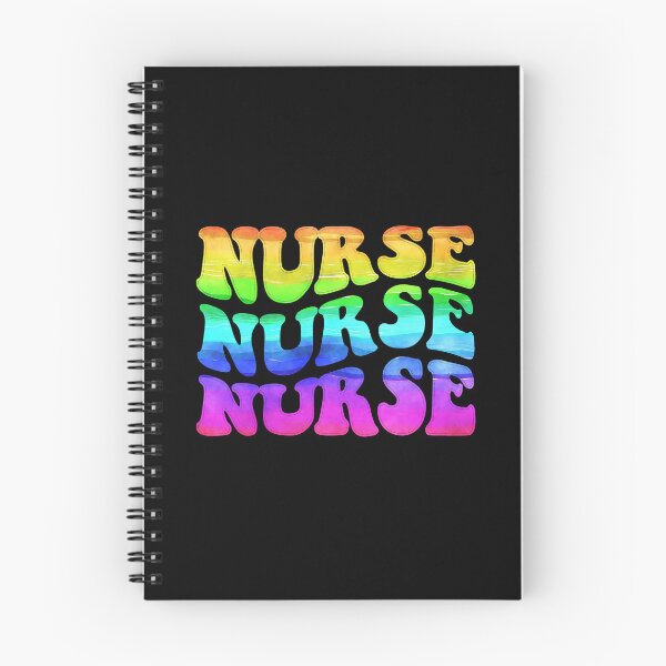 Item preview, Rainbow Nursing Typography designed and sold by GrumpyFella.