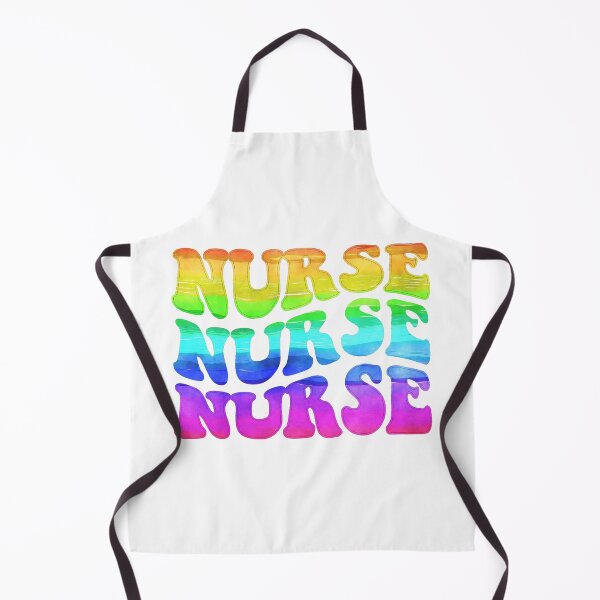Item preview, Rainbow Nursing Typography designed and sold by GrumpyFella.