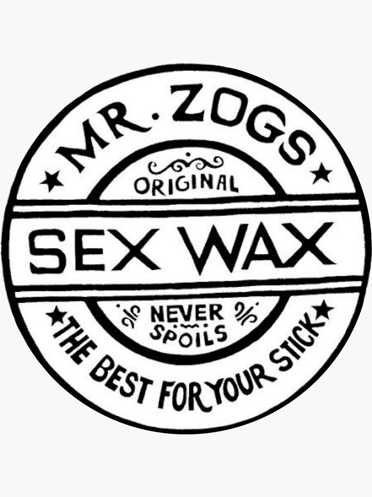 Mr. Zogs Original Sex Wax Sticker