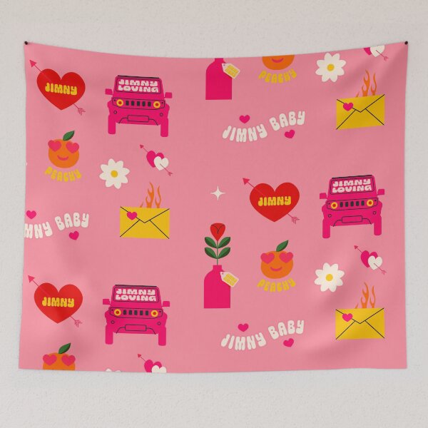 Item preview, Valentine's Day Jimny Pack Pattern | Mini Stickers designed and sold by stoicjimny.