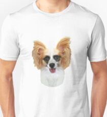 Papillon Happy Face Unisex T-Shirt