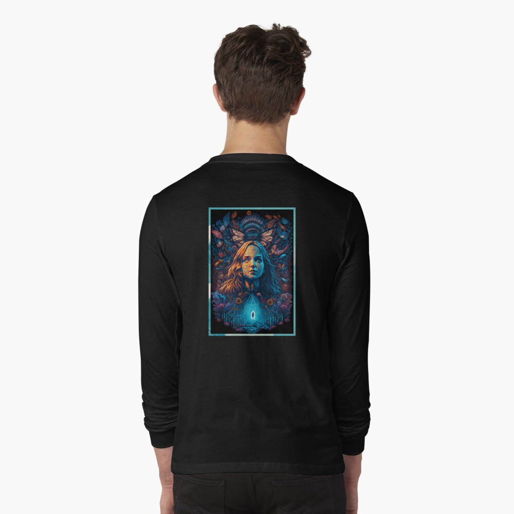 Aperçu de l'œuvre T-shirt manches longues créée et vendue par novadreamart.