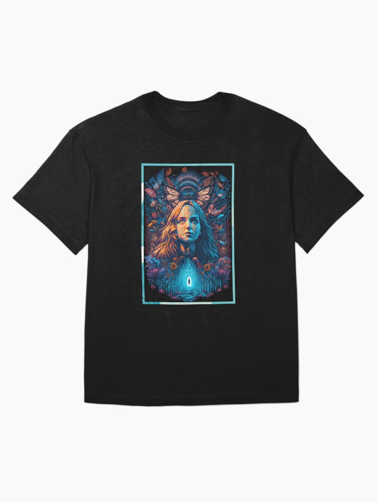Aperçu 3 sur 7. T-shirt oversize avec l'œuvre Nova Dream x AI - #11 créée et vendue par novadreamart.
