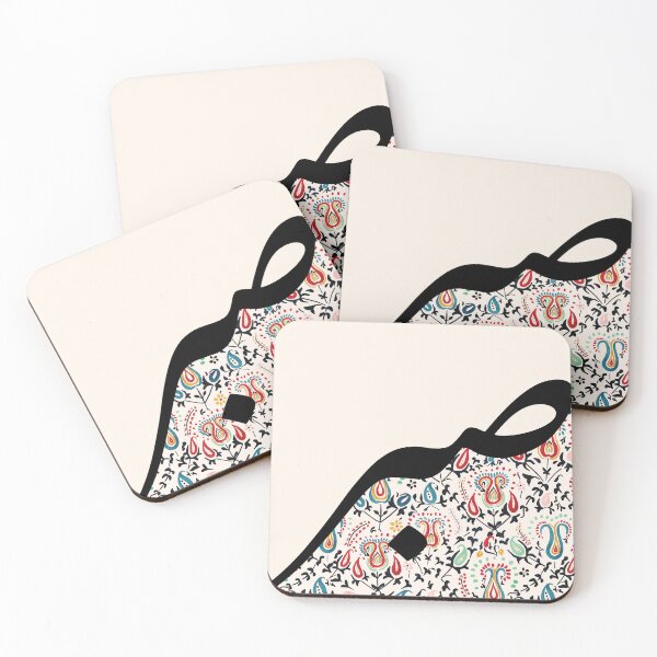 Item preview, Sabr صبر Arabic Islamic Calligraphy in ethnic pattern designed and sold by ZamZamDesign.