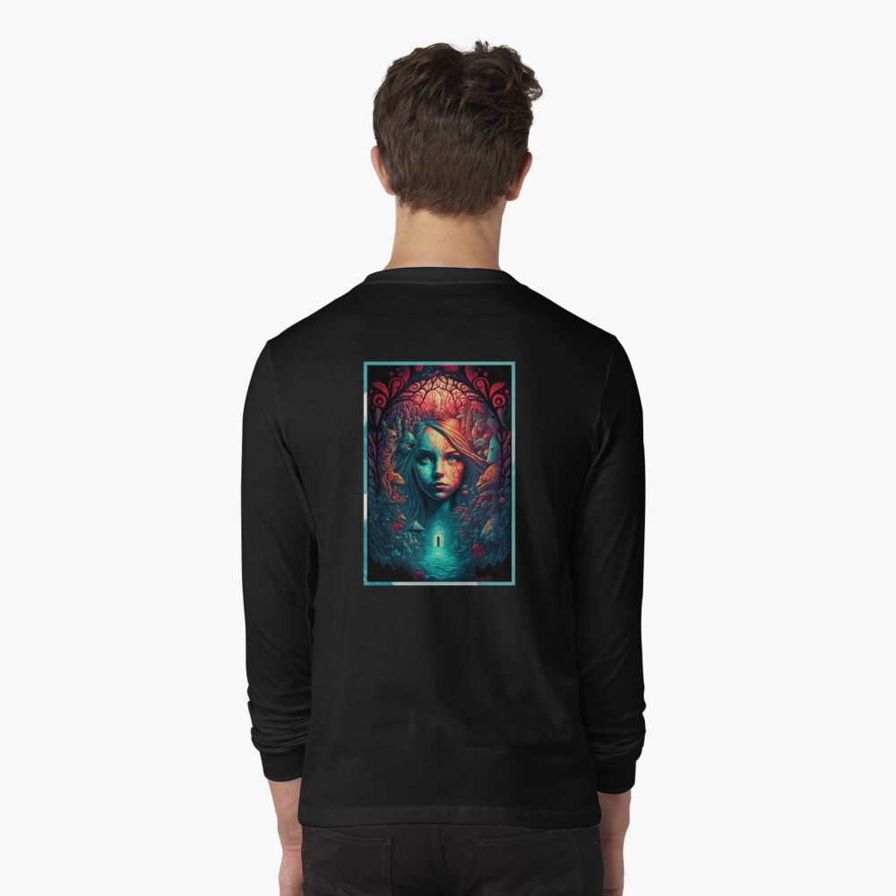 Aperçu de l'œuvre T-shirt manches longues créée et vendue par novadreamart.