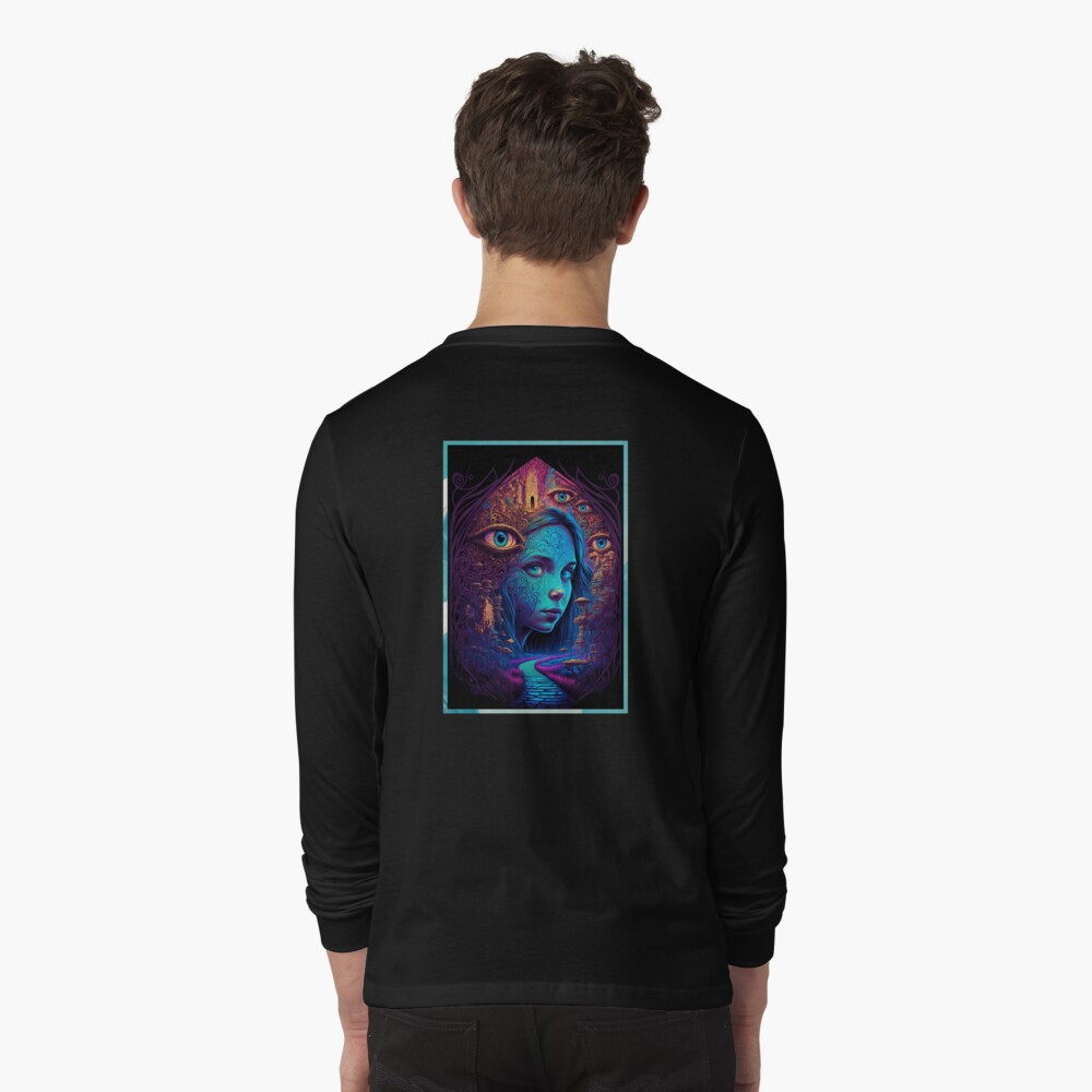Aperçu de l'œuvre T-shirt manches longues créée et vendue par novadreamart.