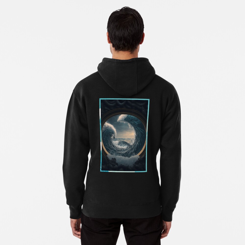 Aperçu de l'œuvre Sweat à capuche épais créée et vendue par novadreamart.