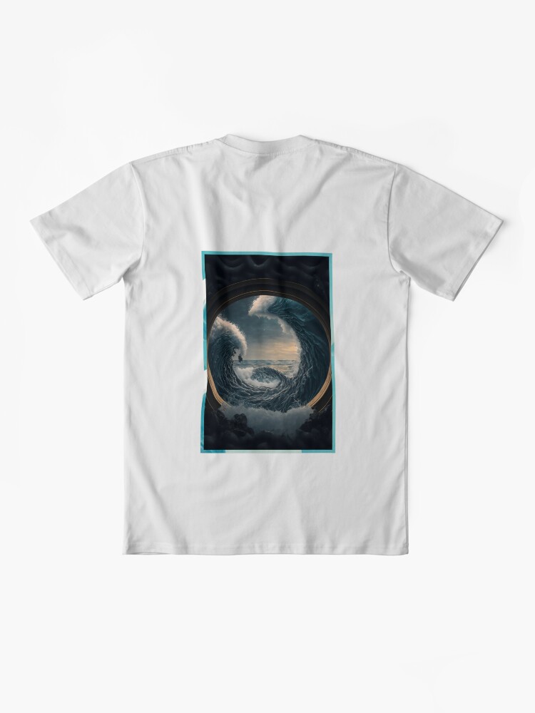 Aperçu 2 sur 4. T-shirt premium avec l'œuvre Nova Dream x AI - #14 créée et vendue par novadreamart.