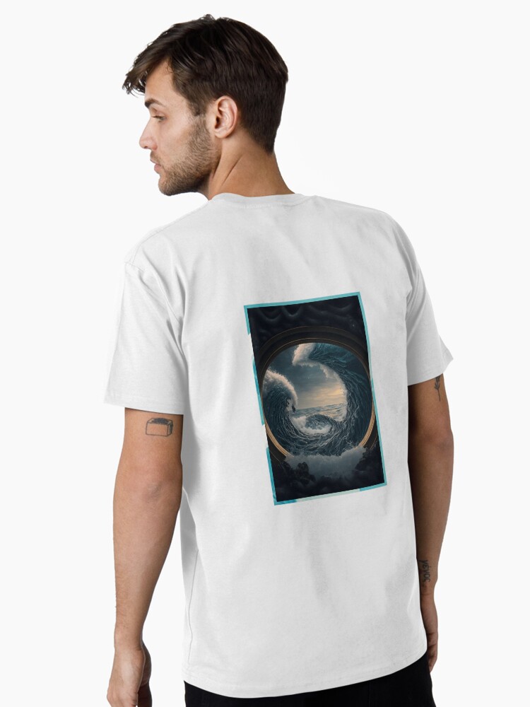 Aperçu 1 sur 4. T-shirt premium avec l'œuvre Nova Dream x AI - #14 créée et vendue par novadreamart.