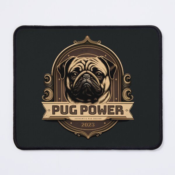 Item preview, Pug Power - Embrace Your Inner Pug with Our Fun and Eye-Catching Design designed and sold by dearlydesigns.