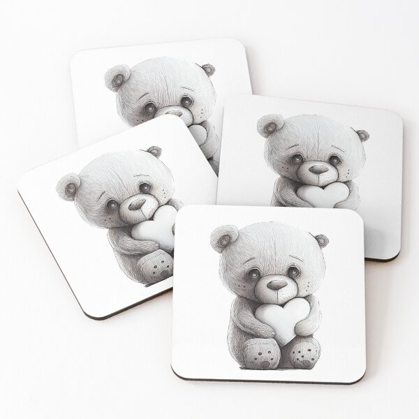 Item preview, cute teddy bear designed and sold by ArtificialGenes.