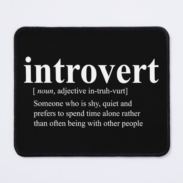 Item preview, Funny introvert definition designs - for introvert people designed and sold by GraphicDream.