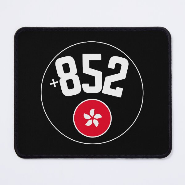 Item preview, HONG KONG country code HK +852 logo badge designed and sold by LeddsoDello.