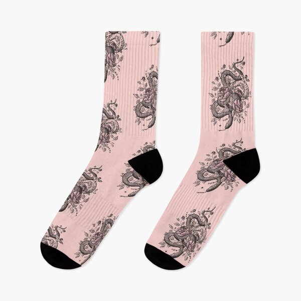 Item preview, Snake and three Roses Tattoo designed and sold by Johanna-Draws.