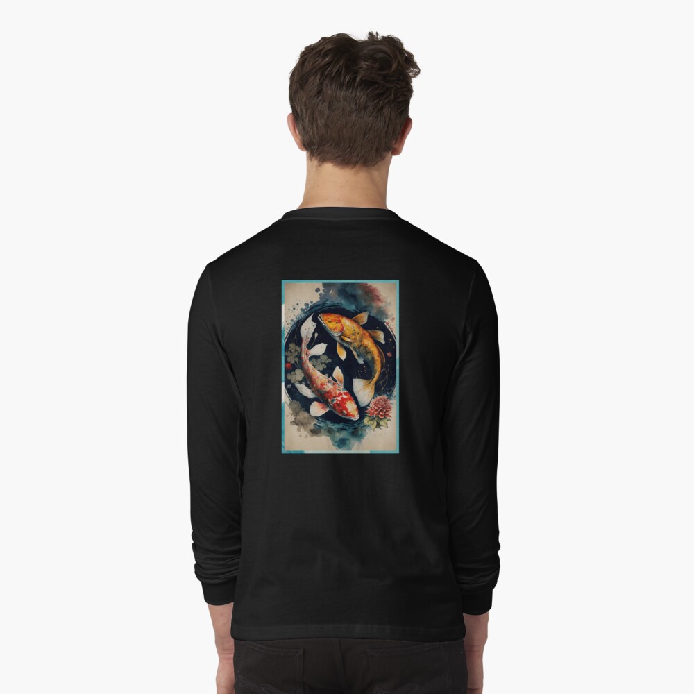 Aperçu de l'œuvre T-shirt manches longues créée et vendue par novadreamart.