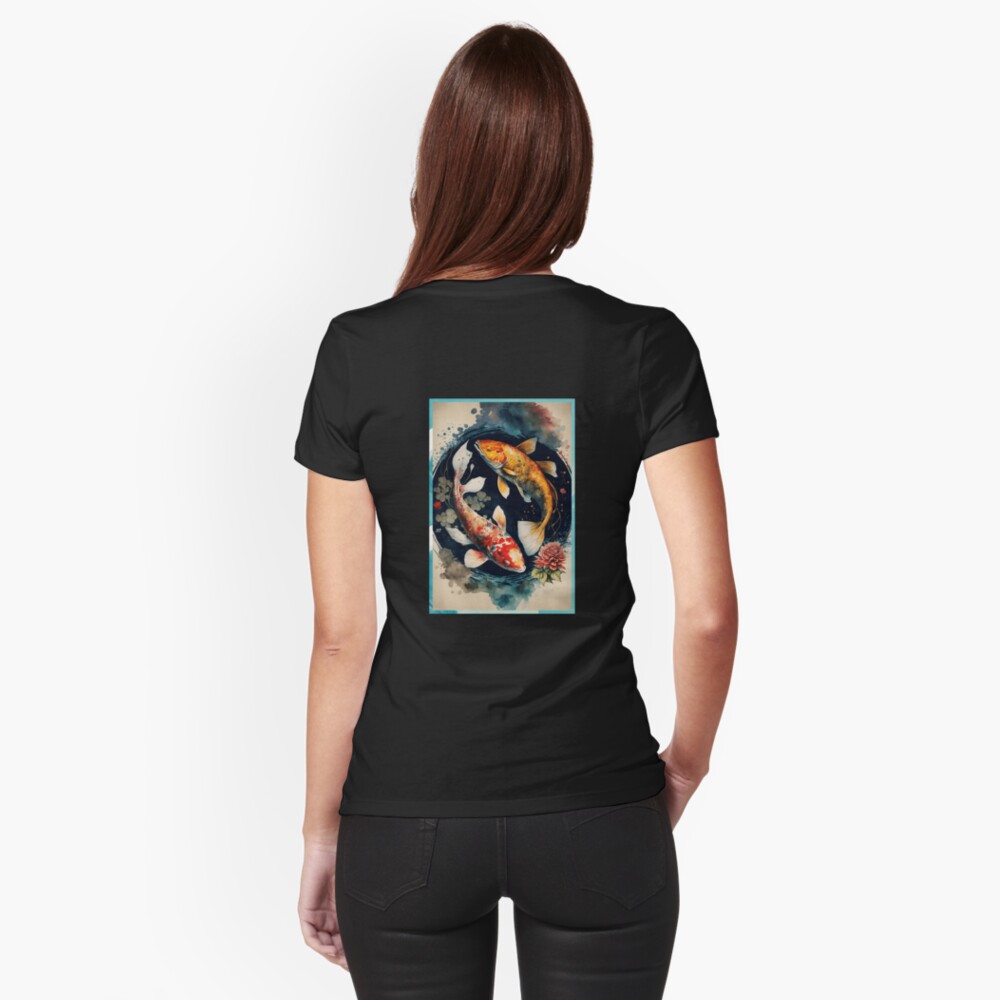 Aperçu de l'œuvre T-shirt moulant créée et vendue par novadreamart.