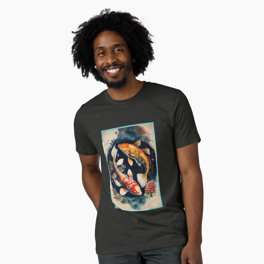 Aperçu de l'œuvre T-shirt chiné créée et vendue par novadreamart.