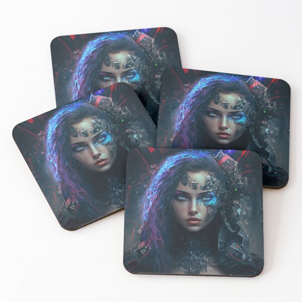 Item preview, Cyber Goth Portait designed and sold by Dannypryce.