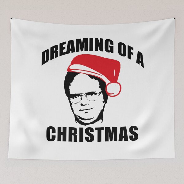 Artikelvorschau, DREAMING OF DWIGHT CHRISTMAS Die Weihnachtsmütze von Office Schrute entworfen und verkauft von starkle.