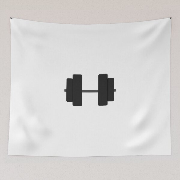 Item preview, Dumbbell Emoji Design (Original Emoji Design) designed and sold by LEOEXPRESS.