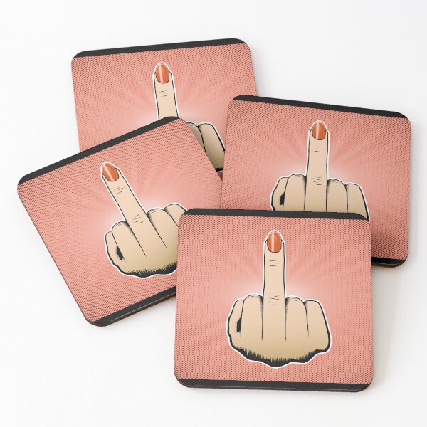 Item preview, Stinkefinger Lady designed and sold by Mahkor.