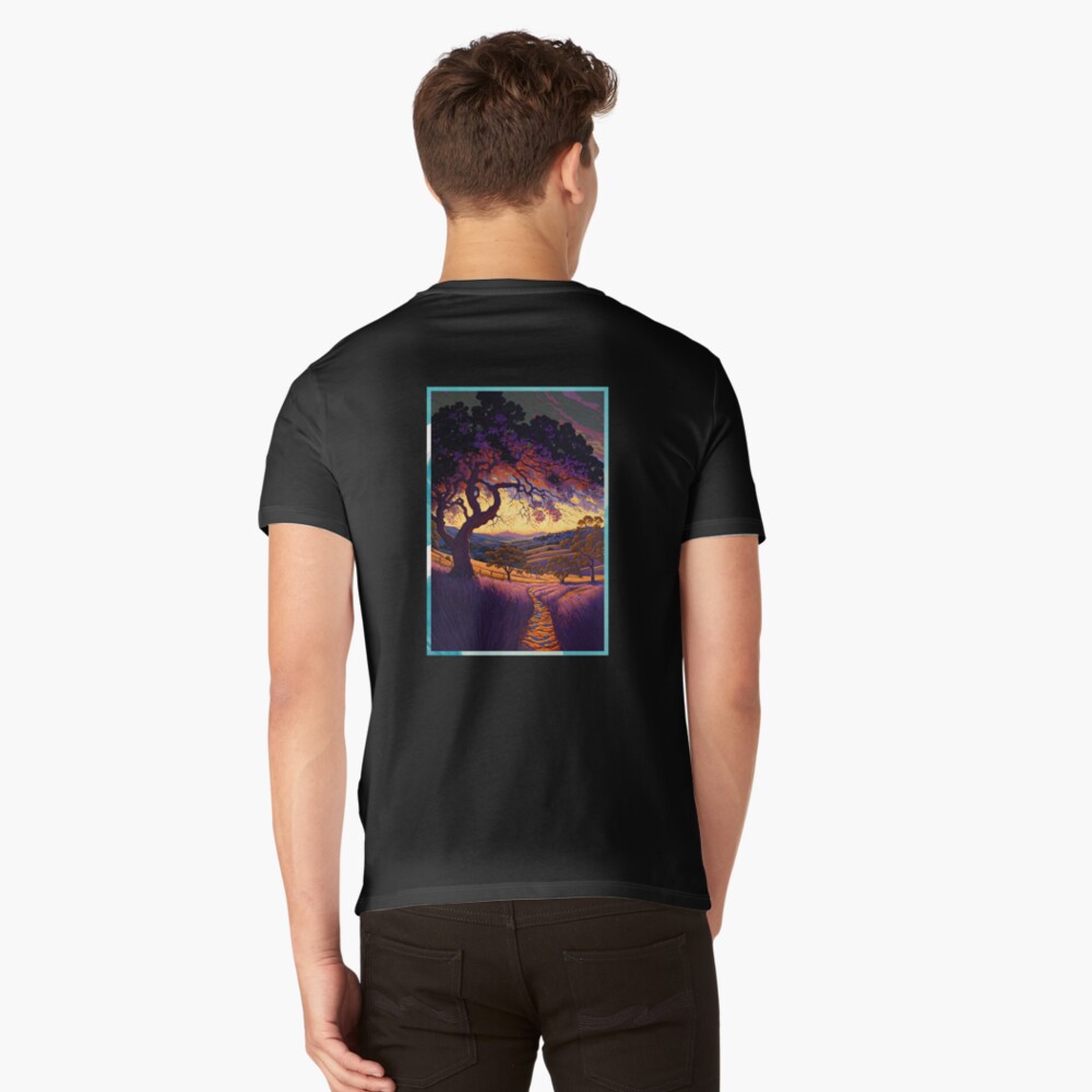 Aperçu de l'œuvre T-shirt col V créée et vendue par novadreamart.