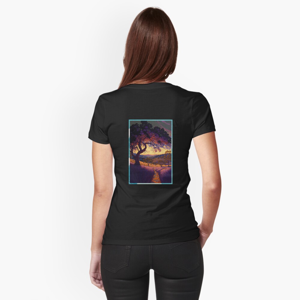 Aperçu de l'œuvre T-shirt moulant créée et vendue par novadreamart.